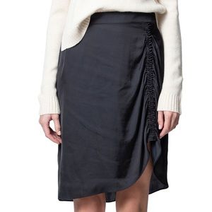 Zadig & Voltaire Satin Crepe Skirt